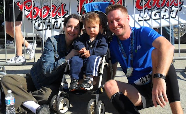 OBX Marathon finish line photo