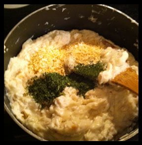 Seasonings in the sauce