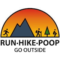 run hike poop go outside